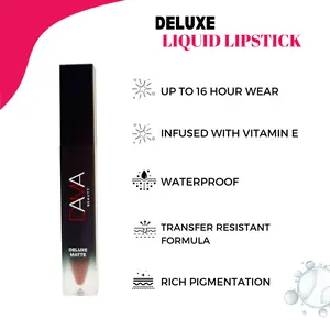DELUXE MATTE- Lipstick waterproof