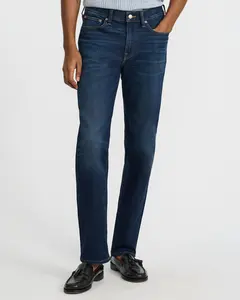 Express Slim Straight Dark Wash Jeans