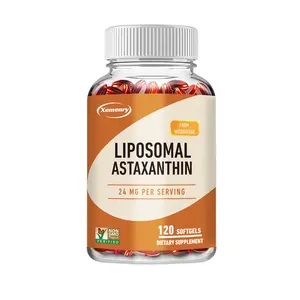 Xemenry - Astaxanthin Dietary Supplement - 24 mg per serving - Supports cells - High quality and high absorption rate - 120 capsules