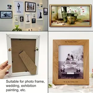 252pcs Picture Frame Suspension Kit, Includes Hooks Screws Anchors, Ideal for Photo Display and Frame Decorations, Easy Installation