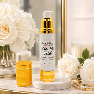 Skin Like Petalz Daytime Skin Repair Organic Cream Moisturizer – Lightweight Daily Face Cream for Hydrated, Soft & Radiant-Looking Skin