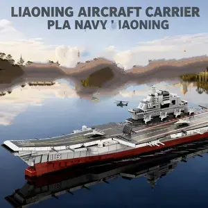 1825 Piece Precision Immersion Warship Building Blocks, Silver High Flexibility Abs Stress Relief Ship Desk Collection Decor Brick