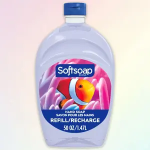 Softsoap Coconut Hibiscus Hand Soap Refill 50fl oz - Coconut Hibiscus Scent Hand Soap Refill, 50fl oz, Moisturizing, Value Pack