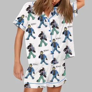 Kendrick Lam Satin Pajama Set