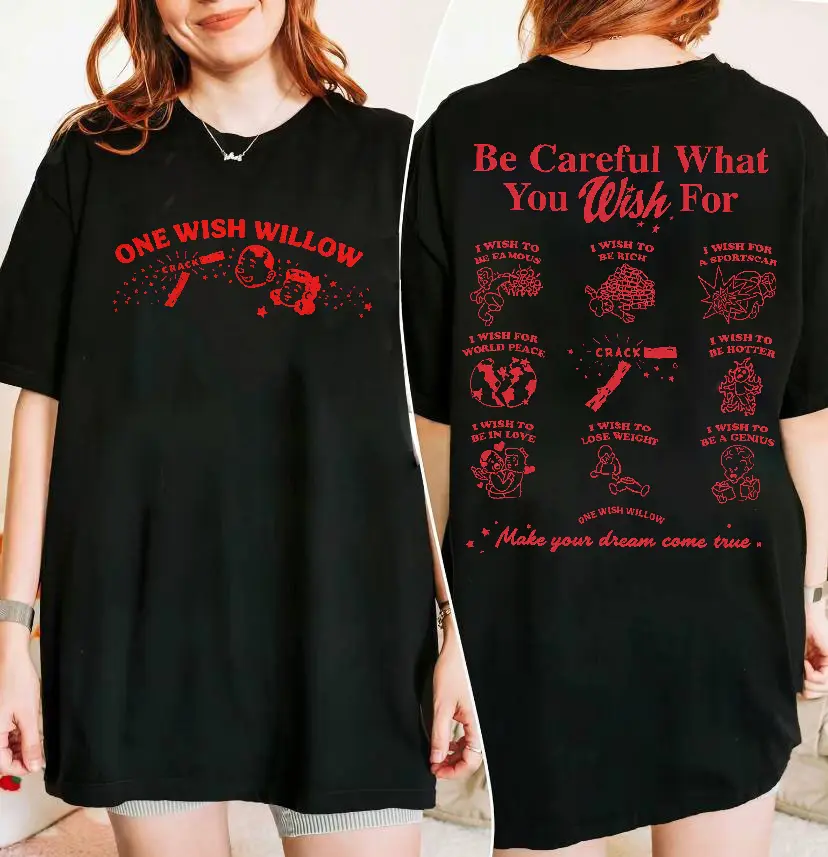 One Wish Willow Hoodie, Obsession Horror Movie Hoodie, Horror Graphic Sweatshirt, Dark Aesthetic Pullover, Thriller Movie Hoodie, Ships Fast