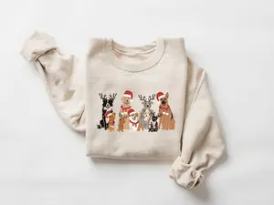 Christmas Dog Sweatshirt, Dog Owner Christmas Gift, Dog Christmas Sweatshirt, Christmas Sweater, Holiday Sweater, Christmas Shirt, Dog Gift