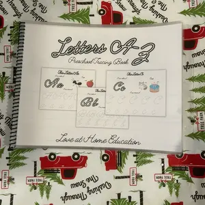 A-Z Alphabet Cursive Tracing Book- Kindergarten-4th Grade