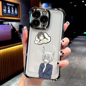 Anime K-Kamisama Kiss Phone Case Compatible With iPhone 17/16/15/14/13/12/11/Pro/ProMax/Plus/17Air/Xsmax, for Samsung S25/S24/S23/S22. Four-corner airbag electroplated anti-drop soft Case, luxury fashion, Uv Printed, idea Valentine's Day gift