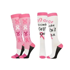 Think Medical Breast Cancer Awareness Compression Socks