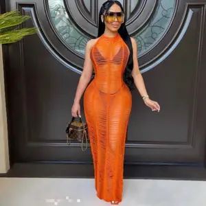 Women’s Sexy Crotchet Swimsuit cover up.