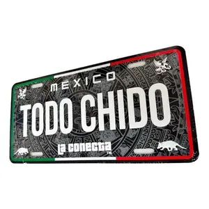 Todo Chido license plate
