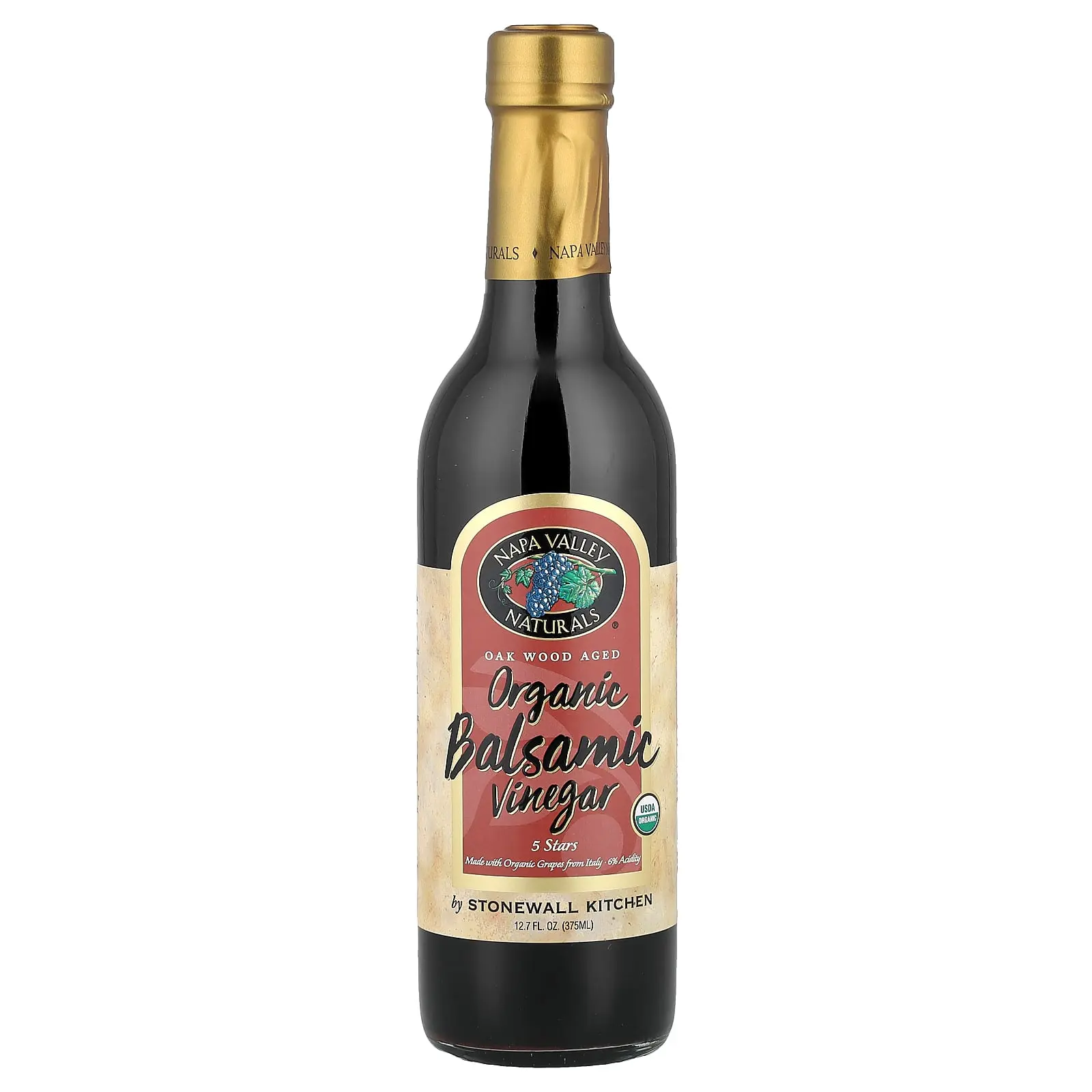 Napa Valley Naturals Organic Balsamic Vinegar, 12.7 fl oz (375 ml) Napa Valley Naturals Organic Balsamic Vinegar, 12.7 fl oz (375 ml)