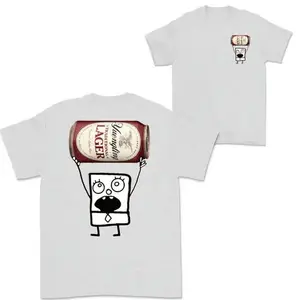 Doodlebob Yuengling Beer 2 Sided T-Shirt, Funny Drinking T-Shirt, Summer T-Shirt, Full Color T-Shirt, Unisex T-Shirt, For Men, For Women, Gift For All Menswear Top