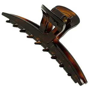 chelsea parke claw clip original French Hair Clip for Women, Narrow, Strong Hold Grip Double Teeth Girls Hair Claw Clips Jaw, Fashion Durable Styling Hair Accessories for Women, Made in France