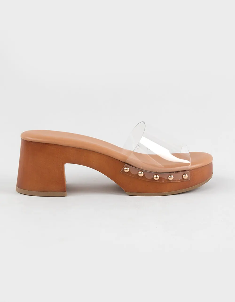 Bamboo Silveroak Womens Platform Heels