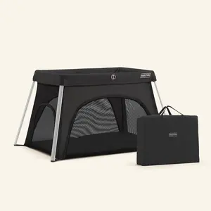 HARPPA Rossi | Foldable Travel Crib & Playard, Portable Playpen with Mattress, Bassinet for Baby & Toddlers, No Assembly Pack & Play Play Yard, Baby Items