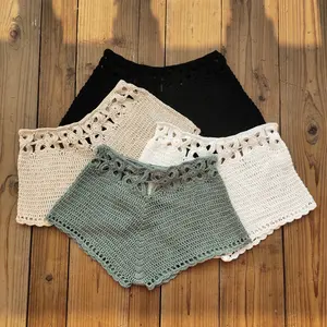 Teenie Crochet micro shorts