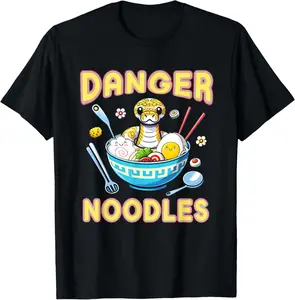 Men's Cotton Fabric Natural Soft Round Neck Graphic T-Shirt - Menswear Streetwear Casual Short-Sleeve Top for Ball Python Snake Owners
