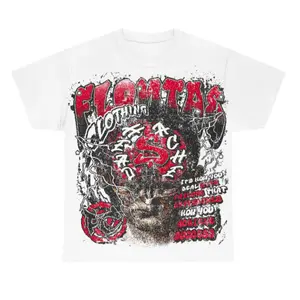 Red Taxi 12s Flontae T-Shirt Headstorm Graphic Top Womenswear Black Breathable