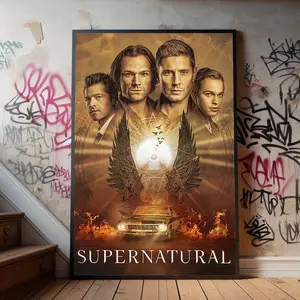 Supernatural 2025 Movie Poster, Premium Canvas Poster, Film Fans Collectibles, Popular Movie Poster for Gift