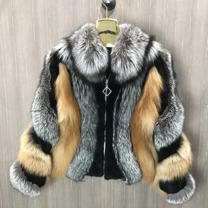 Real Fox Fur Jacket