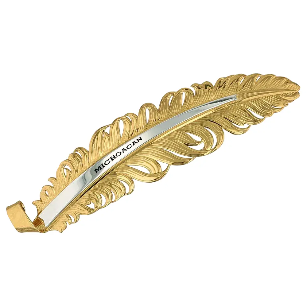 MICHOACAN MONTANA HAT FEATHER DORADO