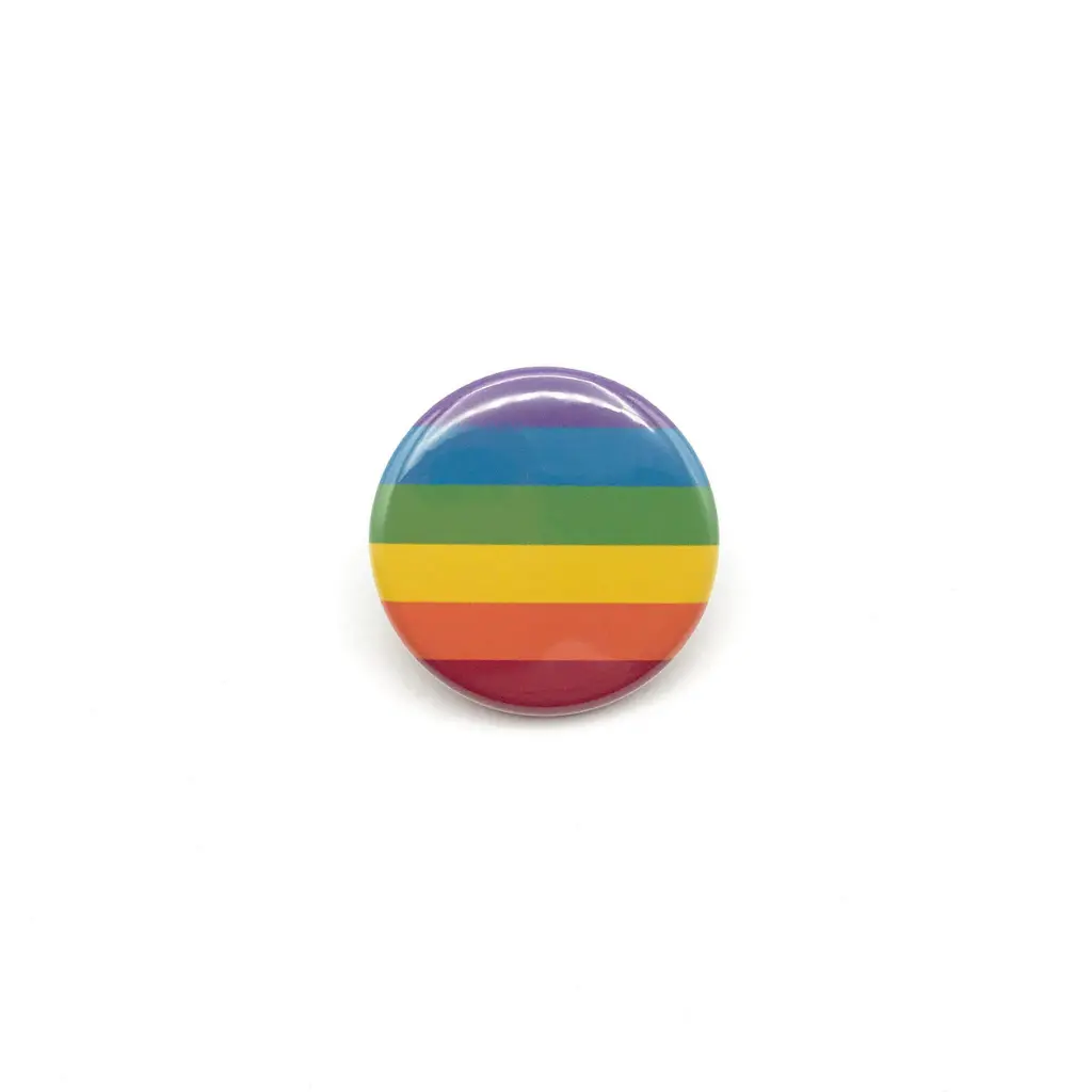 Rainbow Flag Pinback Button