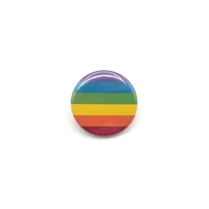 Rainbow Flag Pinback Button