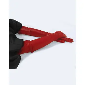 Bea Long Leather Gloves