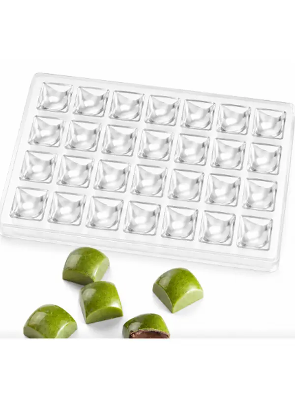 Dome Chocolate Mold – Clear Plastic Mold for Filled Chocolates & Candy