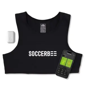SOCCERBEE-Lite2 - GPS Tracker and Vest for Tracking Activities of Outdoor Sports Athletes Such as Soccer, Football, Rugby, Hockey, and Lacrosse (Subscription App Sold Separately)