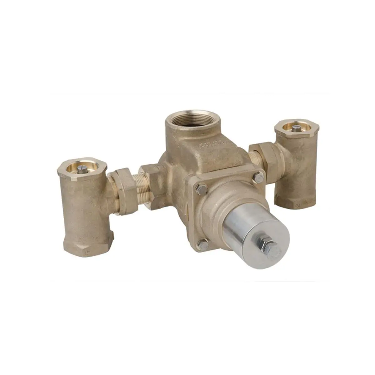 Symmons 7-225-CK-MS Thermostatic Mixing Valve Hand Shower, 0.5 GPM MaxLine, 20 to 125 PSI, 5 to 150 DegF, Scald Protection, Tamper Resistant Handle, Stainless Steel, Max 14Gpm