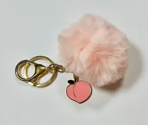 Peachy Keychain
