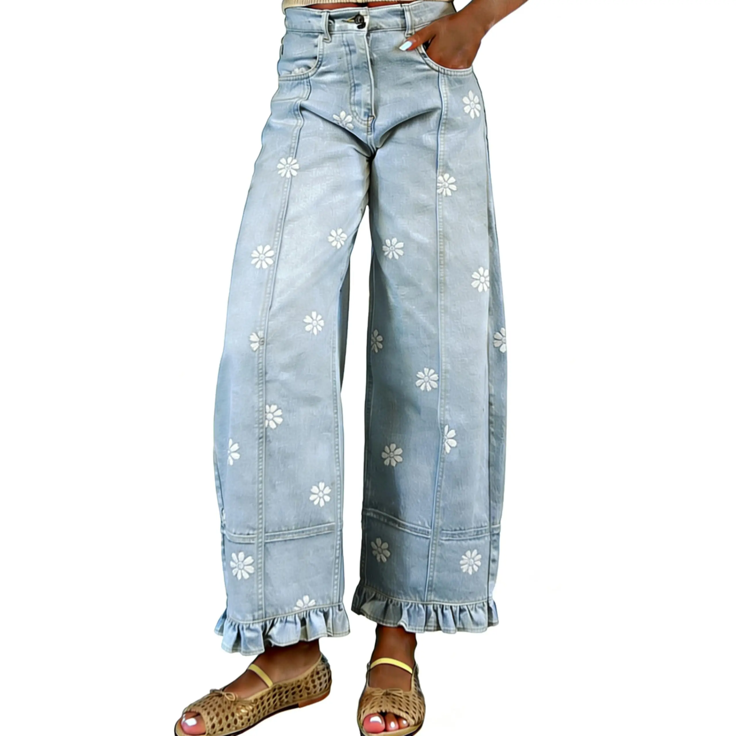 Light Blue Floral