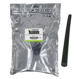 4588R510BLACK Full Size 10" Polyamide High Strength Black Glue Sticks - 5 lb box