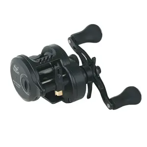 KML Dark God DC Baitcasting Reel, Universal Long Casting Anti-Backlash Self-Charging Casting Quiet Micro Lure Reel Spinning Fishing Reel Spinning Reel Combo outdoorfun