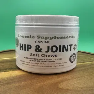 Zoomie Supplements Canine Hip & Joint Soft Chews 60ct