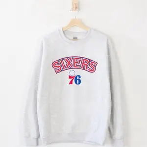 Sixers Crewneck + 76ers Crewneck Unisex