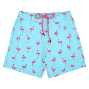 Men's Printed 7" Inseam Swim Trunks with Compression Liner Quick-Dry Beach Shorts Front Pockets Adjustable Drawstring Perfect for Easter Beach Spring Break pool just wear casual comfy