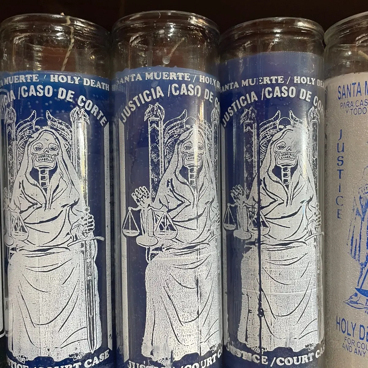 Holy death candle justice & court case bundle