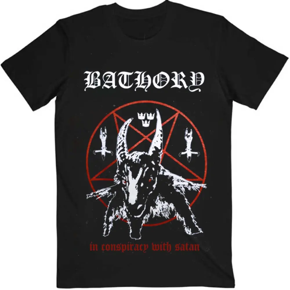 Bathory Blood Fire Death Viking Metal Legend Unisex T Shirt HY4599