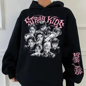 Do It Straykid SKZ Fan Hoodie Pink Kpop Fan Merch SKZ Apparel Gildan 5000 100% Cotton Classic Fit Unisex Heavy Blend Sweatshirt & Hoodie