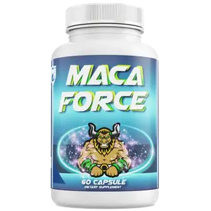 MACA FORCE - Organic Maca Root Supplement Red Black & Yellow Maca for Energy and Focus - Healthcare, Bathroom, Vitamin, Edible, Dietary, Fitness