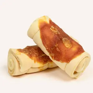 BEEF CHEEK ROLL WITH CHICKEN