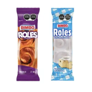 Bimbo Roles Canela y Roles Glaceados Pan