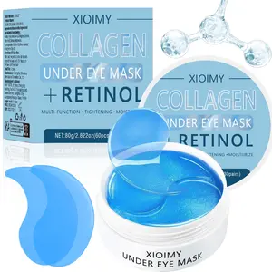 Collagen & Retinol Under Eye Mask, 60pcs Moisturizing Eye Masks, Deep Hydrating Eye Care Mask, Eye Care Product for Women & Men