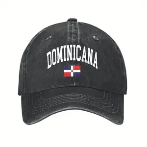 Dominican Republic Dominicana Flag Baseball Funny Hats