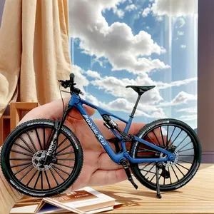 New Alloy Bicycle Model, Realistic Mountain Bike, Downhill Bike, Road Bike, Desktop Decor, Party Gift, Birthday Present, Easter Gift