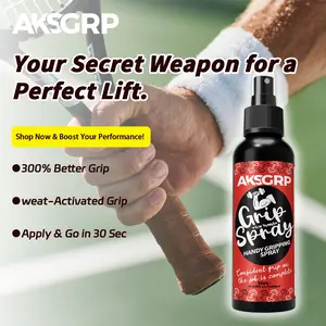 AKSGRP Anti-Slip Spray for Climbing, Goalkeeper Gloves, Yoga Mats, Enhances Grip Strength, Msds Certified, Ideal for Rock Climbing & Sports Use