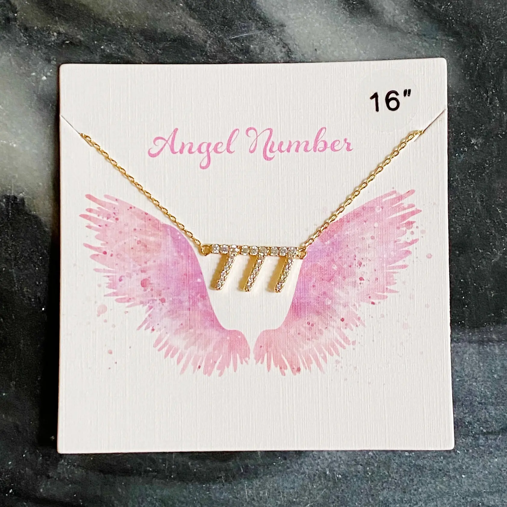 Angel Number Necklace Angel Number Necklace